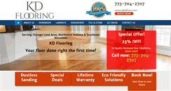 Desktop Screenshot of kdfloors.com